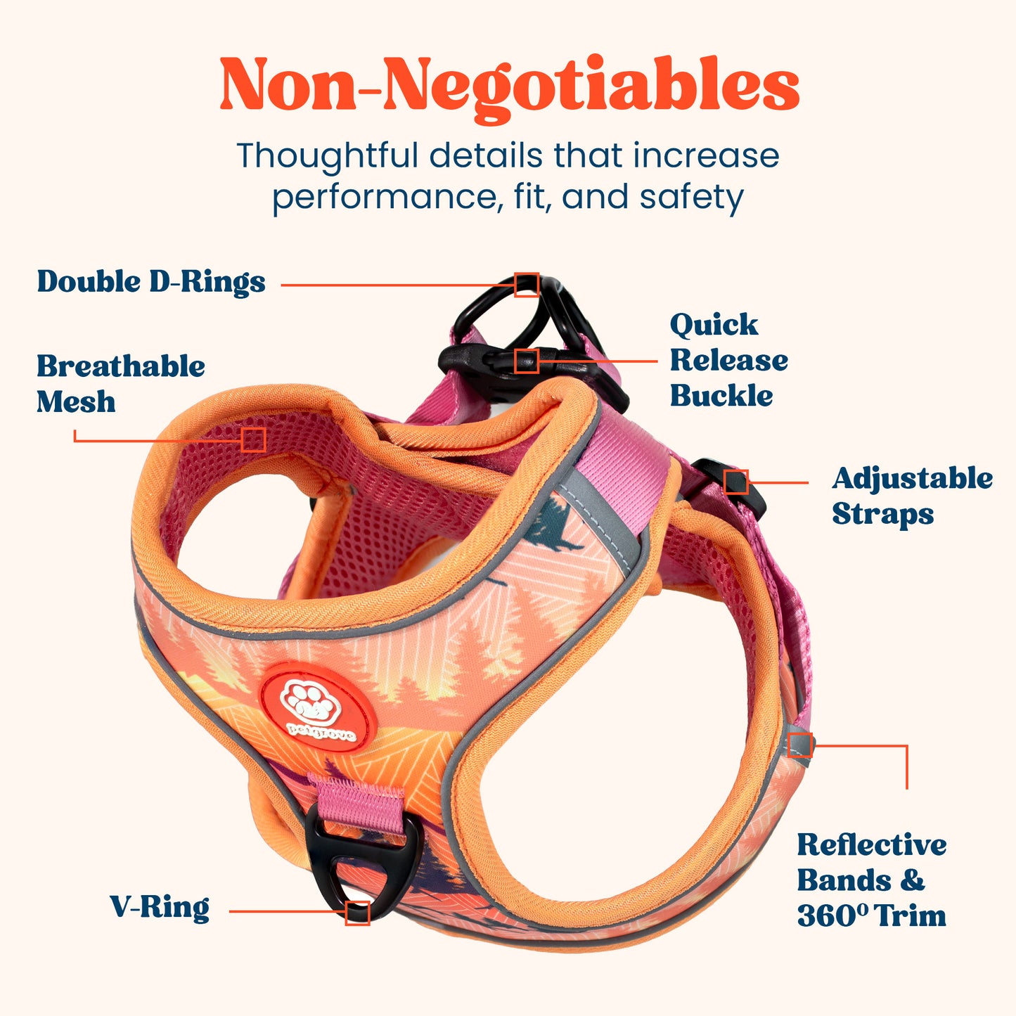 Step In No Pull Dog Harness