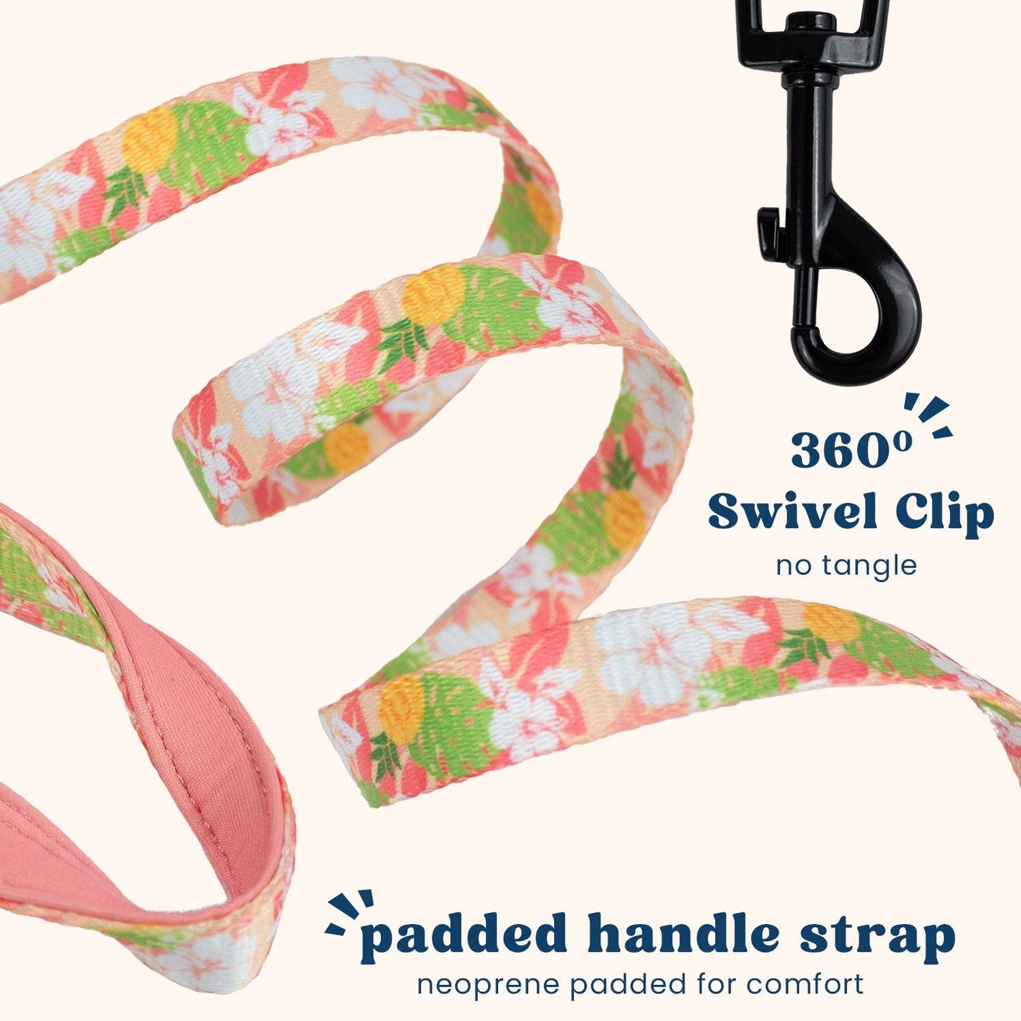 tropical paradise Cat Harness and Leash Set