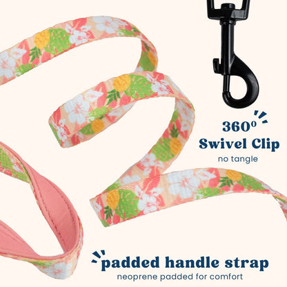 tropical paradise Cat Harness and Leash Set