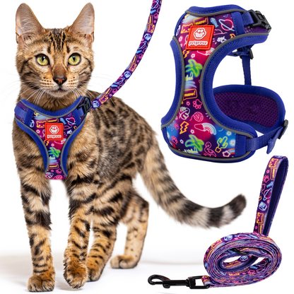 Cat Harness and Leash Set